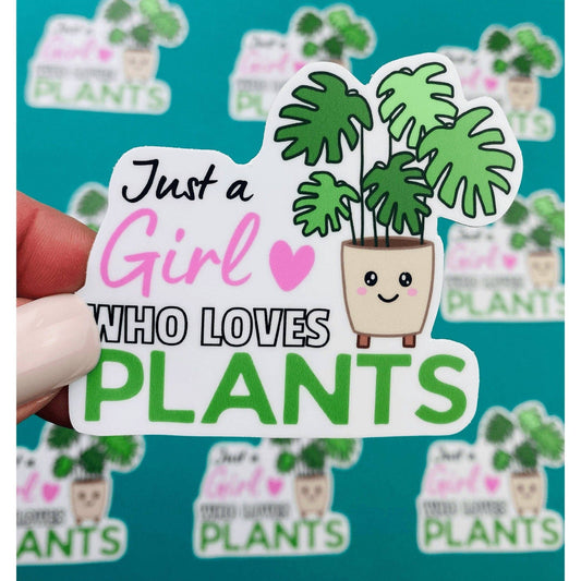 Kawaii Plant Love Sticker