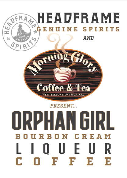 Orphan Girl Bourbon Cream Liqueur Flavored Coffee