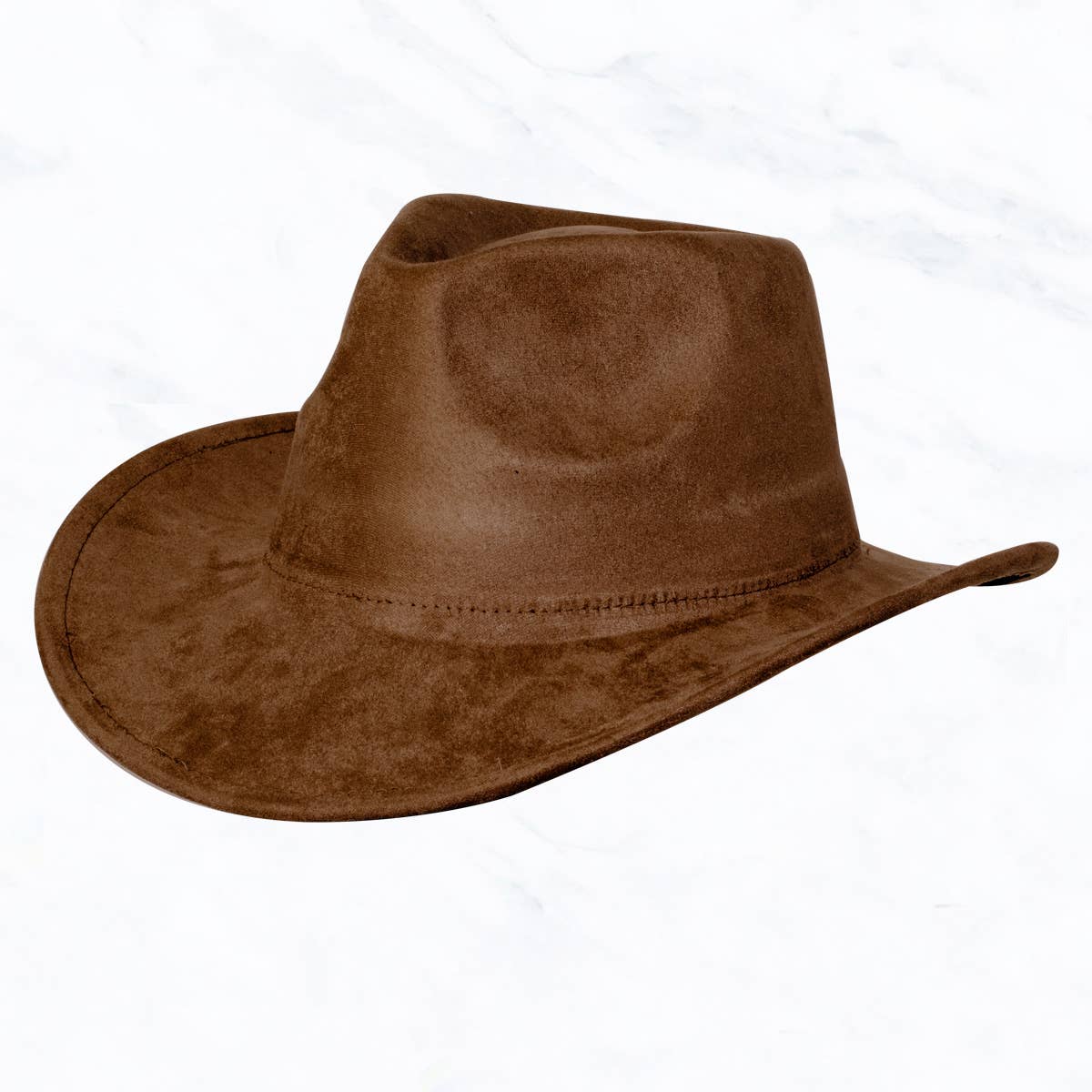 Suzie Q USA - Suede Regular Cowboy Fedora Hat