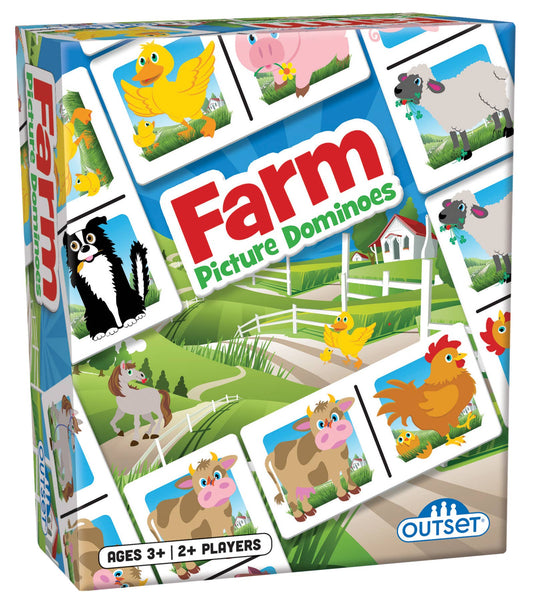 Picture Dominoes: Farm Game