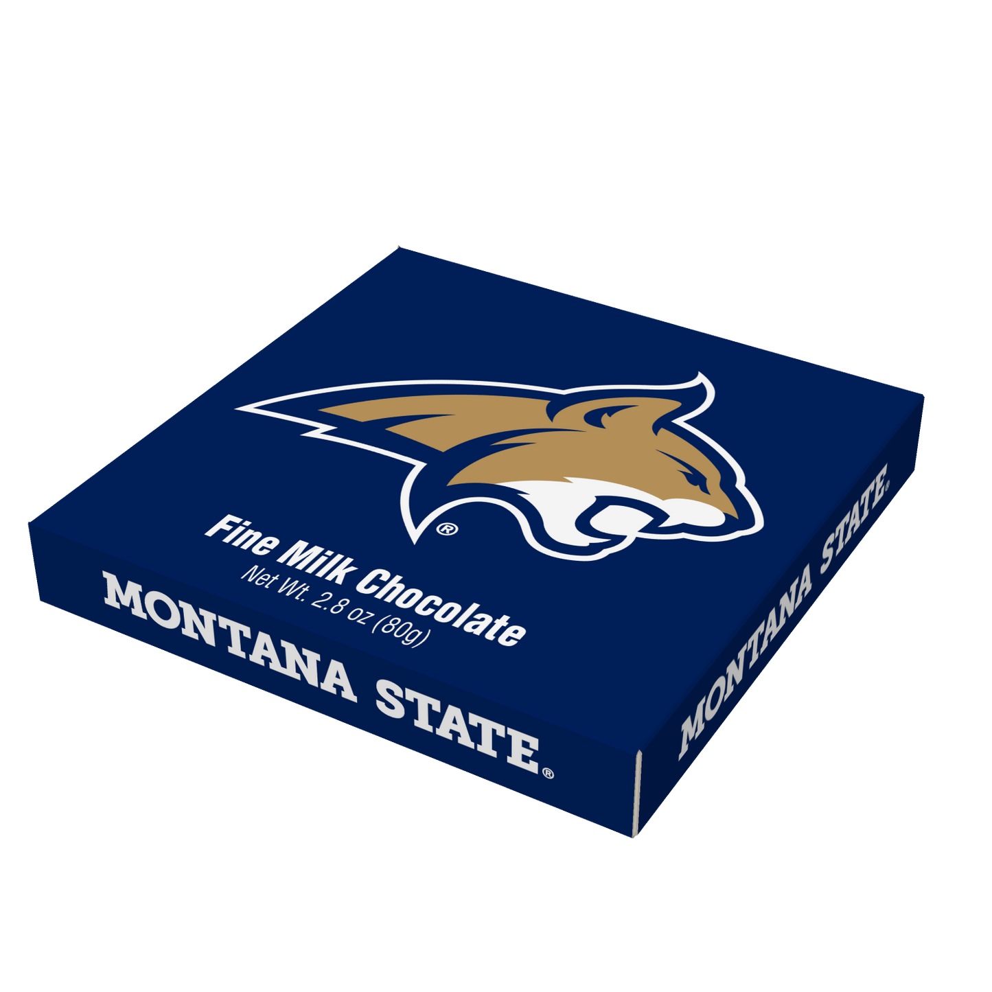 Montana State Bobcats Embossed Chocolate Bar