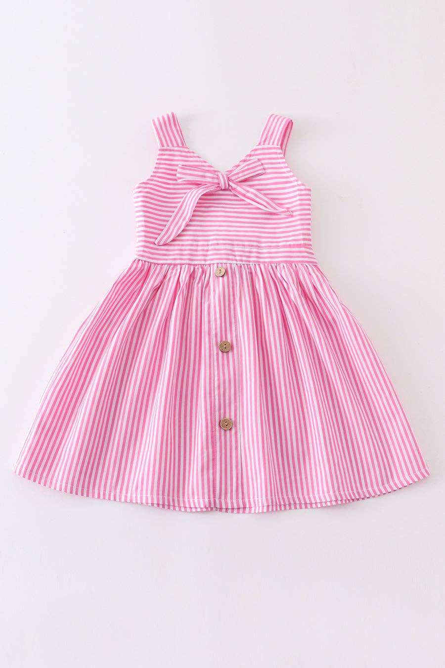 Striped pink dress