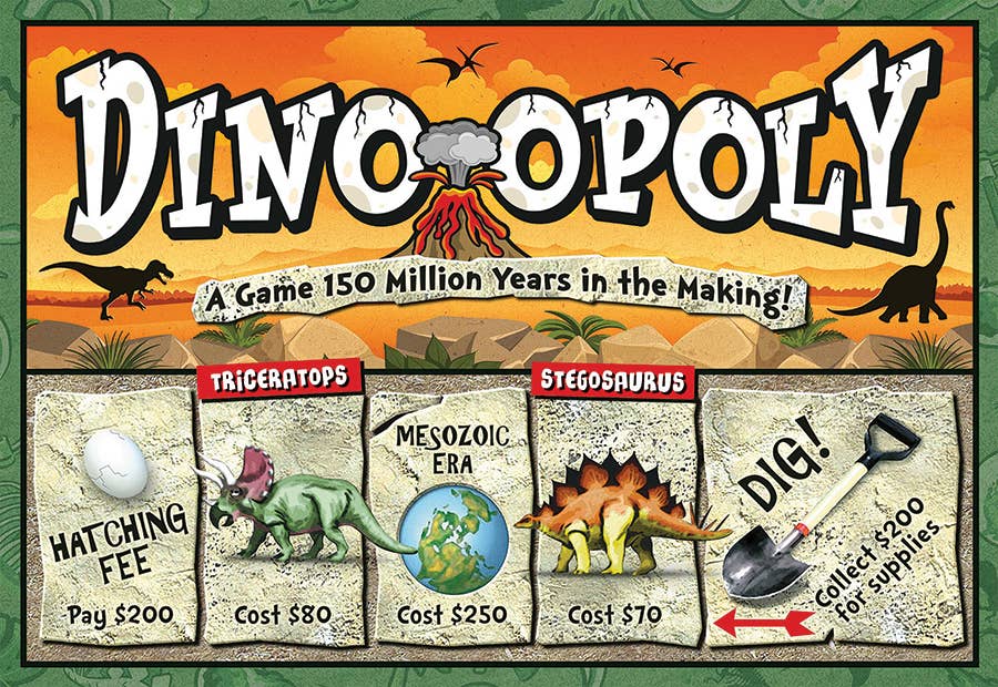 Dino-Opol Board Game