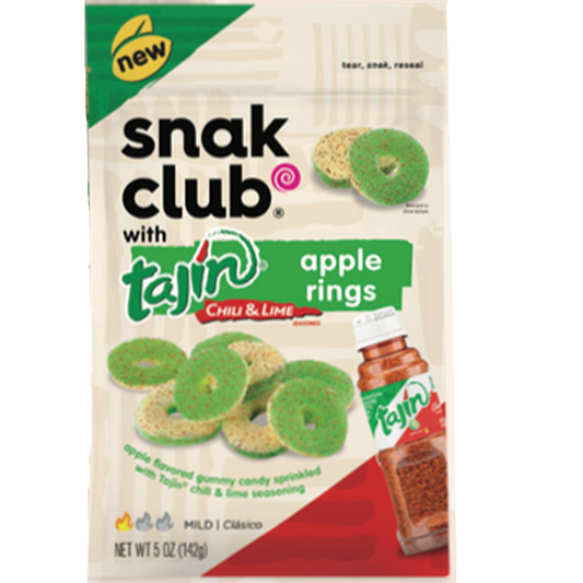 Snak Club Apple Rings with Tajin 5 oz