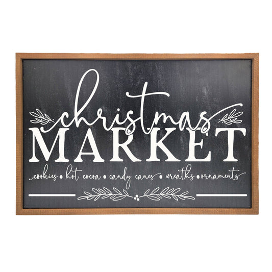 Christmas Market Farmhouse Decor - Christmas Decor