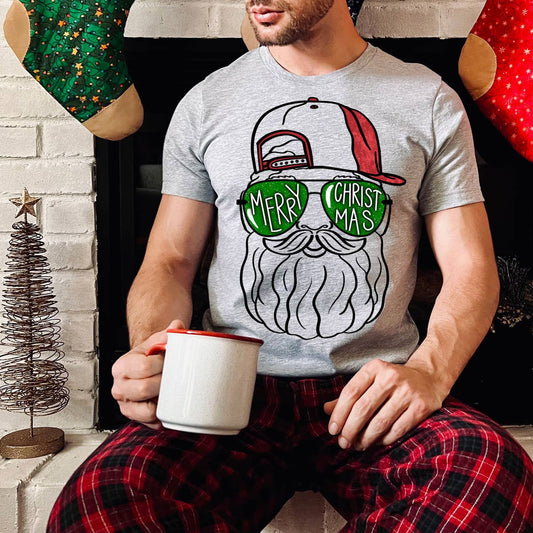Santa With Cap Everyday Tee