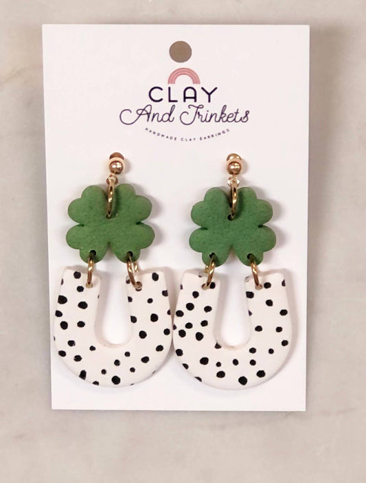 Marley St. Patrick Day Dangle Earrings